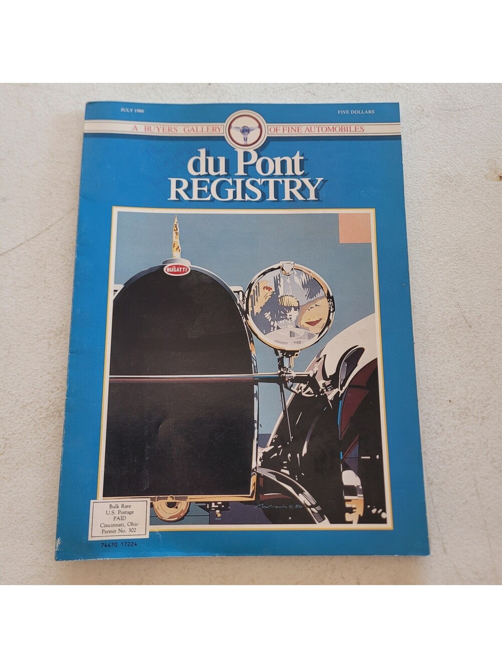 Vintage du Pont REGISTRY: A Buyers Gallery of Fine Automobiles – July 1986 Issue